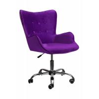 Кресло поворотное BELLA, велюр/фиолетовый