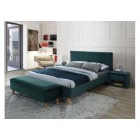 Кровать Signal Azurro Velvet 160x200 (зеленый)