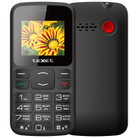 Кнопочный телефон TeXet TM-B208 (черный)