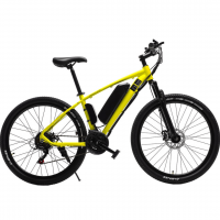 Электровелосипед Furendo E-X5 350 (желтый матовый)